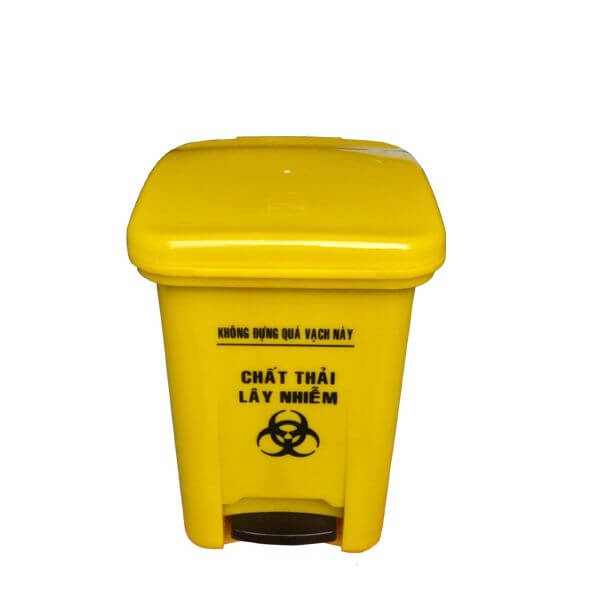 Thùng Rác Y tế (Vàng 20L)