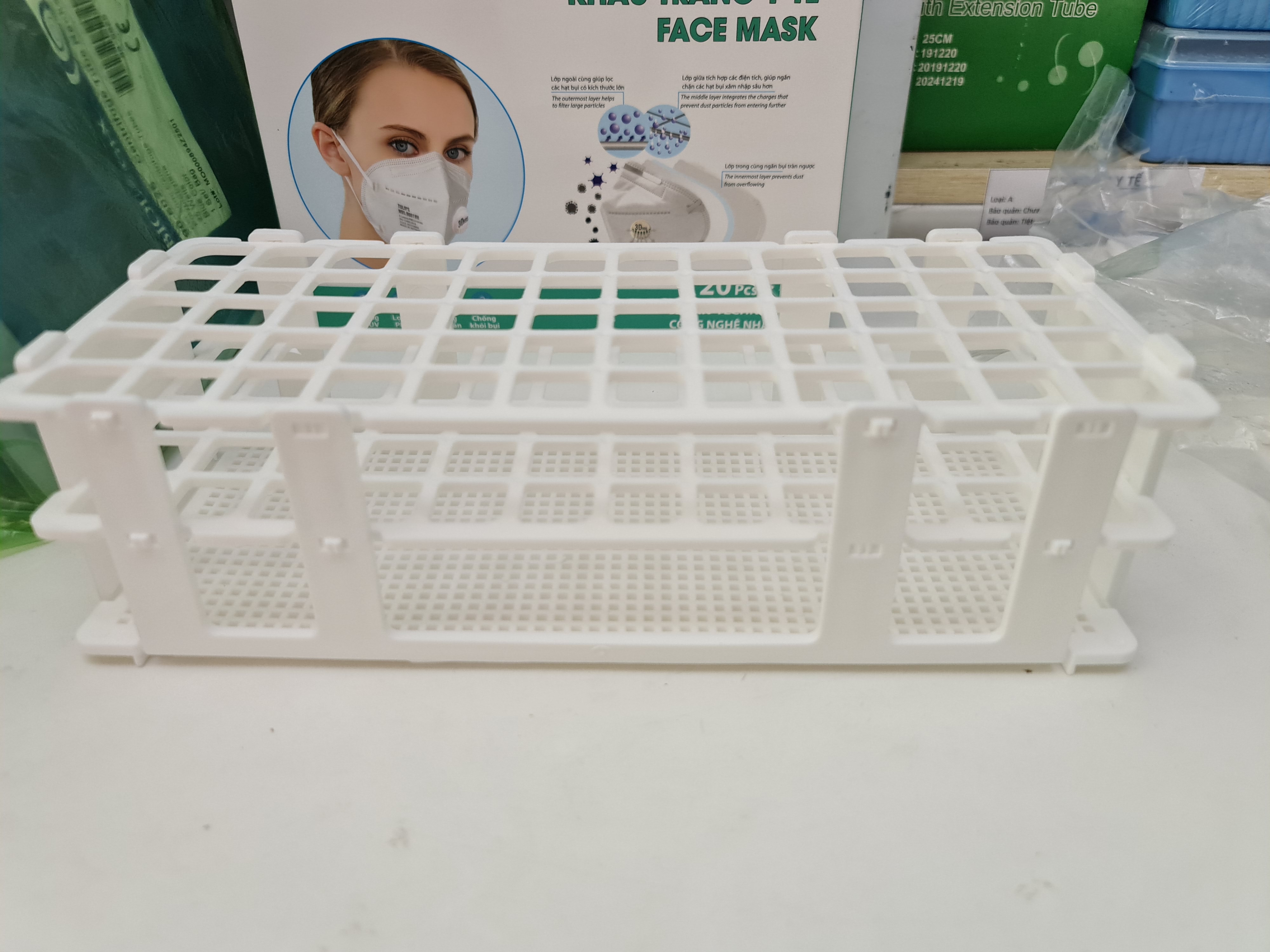 Giá để ống nghiệm 15 ml
