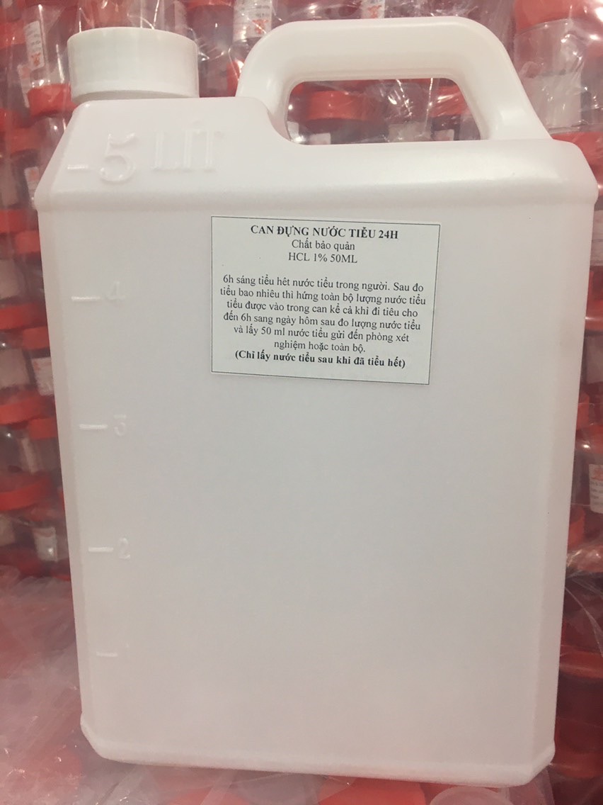 can nhựa 5 lít có chia vạch