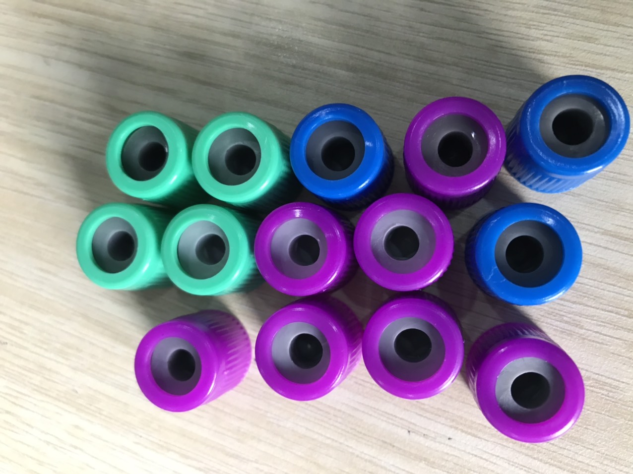 Nắp cao su ống nghiệm 12x75mm