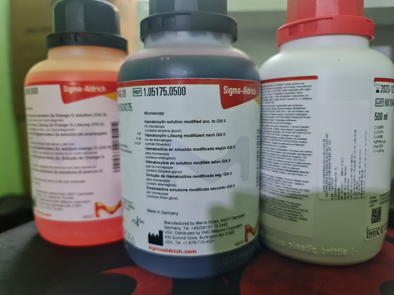 Bộ hóa chất khảo sát PAP dùng trong phết tế bào cổ tử cung 