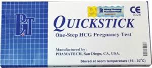 Que thử thai quicktrip