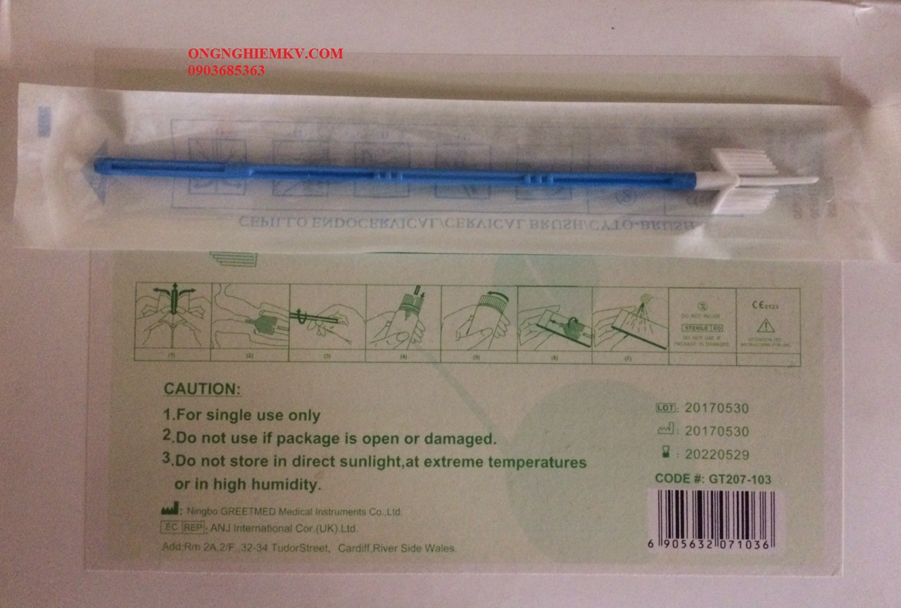 Cervix Brush- chổi phết  tế bào cổ tử cung