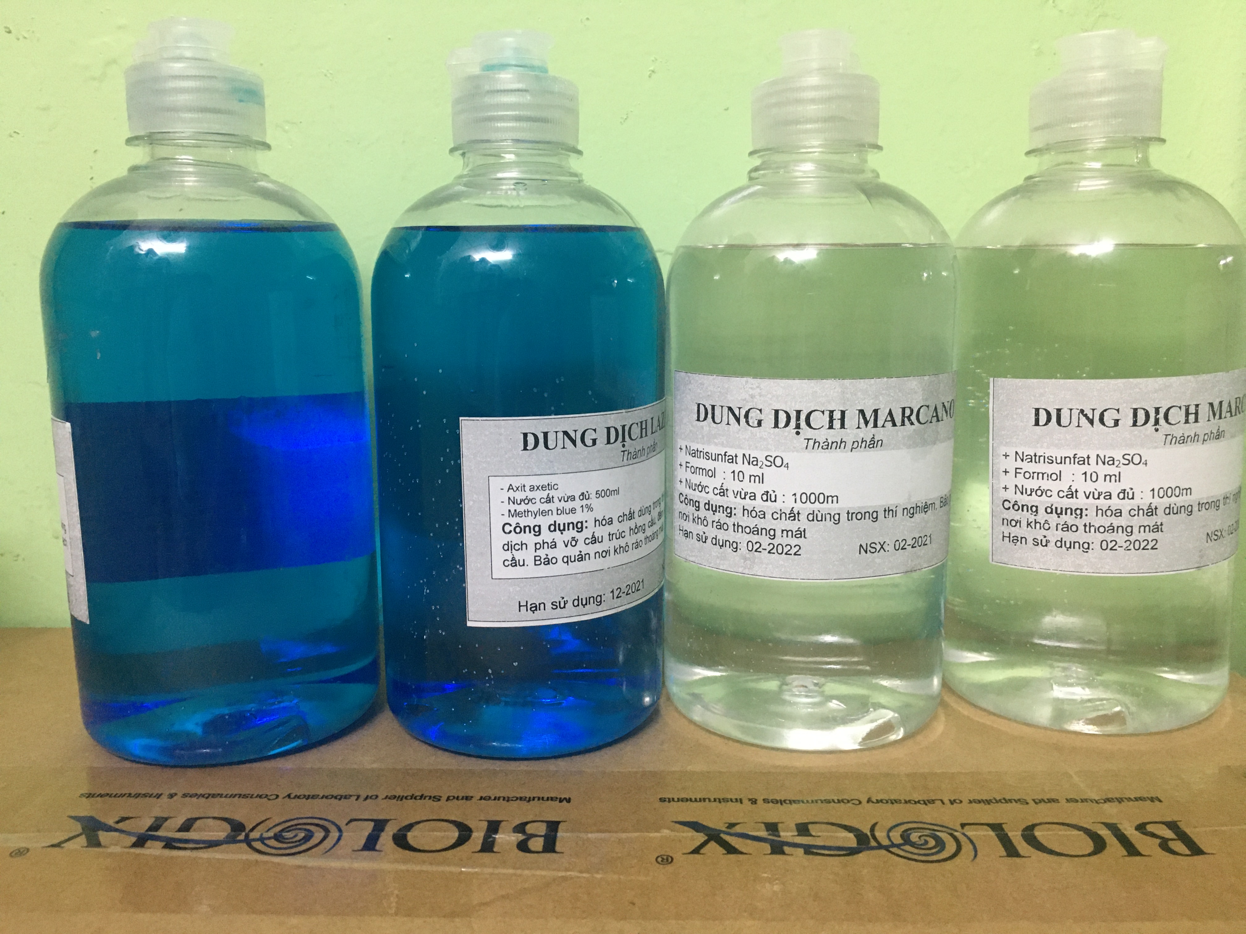 Marcano và Lazarus đếm hồng cầu bạc cầu