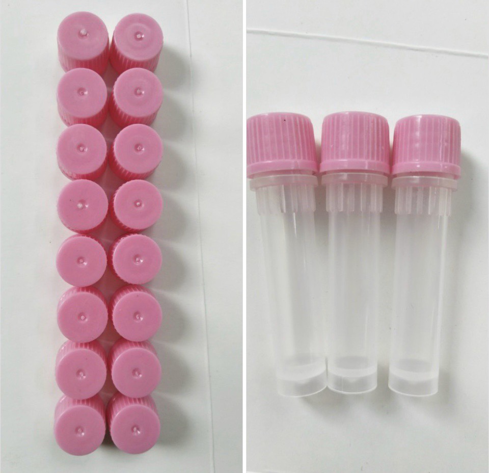 Tube cryo 2. 0 ml nắp màu