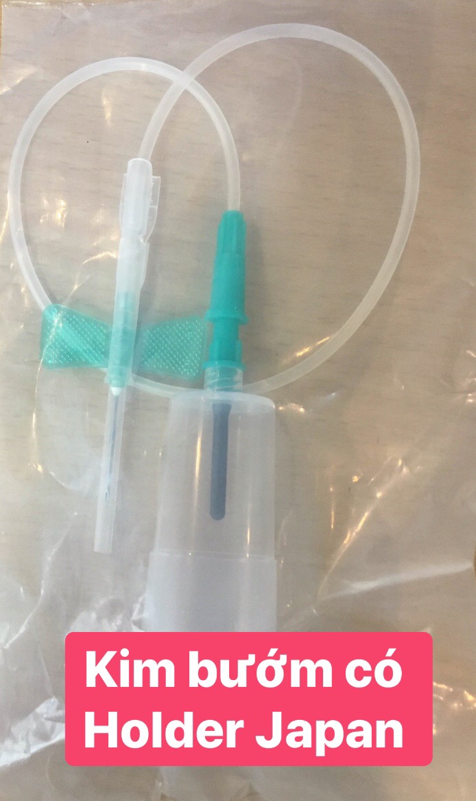 Kim bướm có holder lấy máu