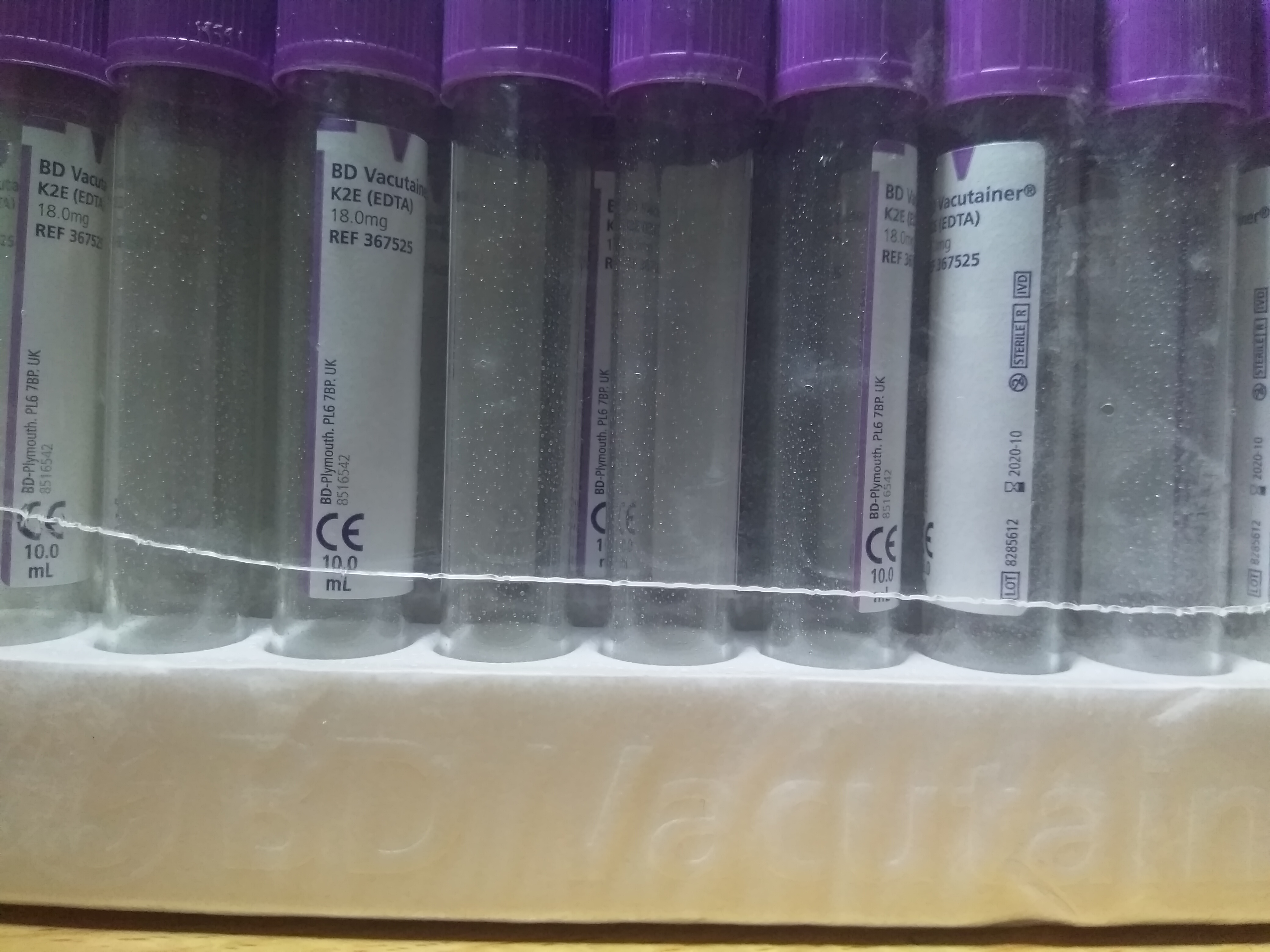 ong nghiem edta 10 ml BD-USA