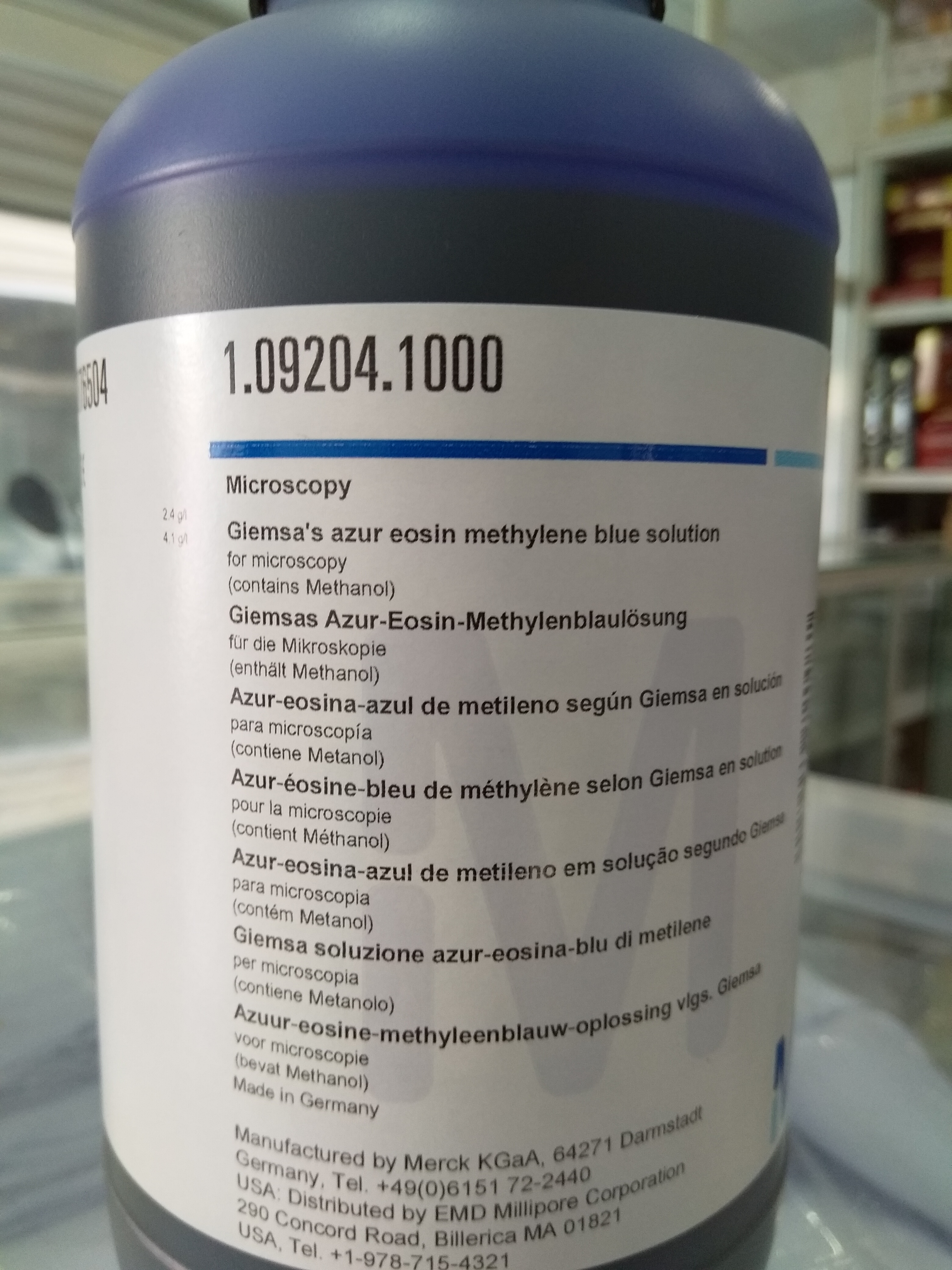 Thuốc nhuộm tế bào giemsa Đức