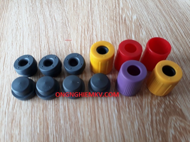 nắp ống nghiệm cao su
